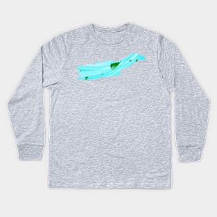 Leaf on the Wind Kids Long Sleeve T-Shirt